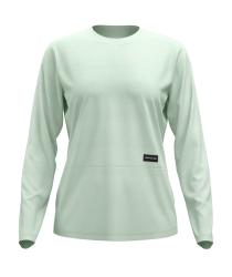Triko s dlhm rukvom ORTOVOX 185 Merino Patch Long Sleeve Women's Green Acid