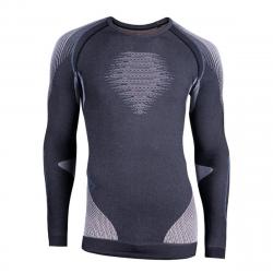 termo triko UYN EVOLUTYON MAN UW SHIRT LS MELANGE G975 ANTHRACITE MELANGE/NUDE/AVIO