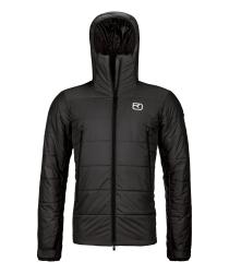 Zateplen bunda ORTOVOX Swisswool Zinal Jacket Men's Black Raven