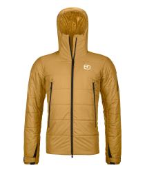 Zateplen bunda ORTOVOX Swisswool Zinal Jacket Men's Wild Cumin