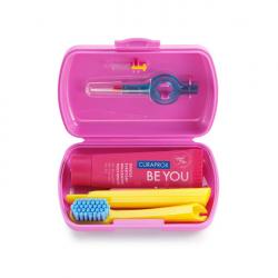 zubn kefka CURAPROX TRAVEL SET PINK