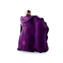 braa GSI OUTDOORS WINE GLASS GIFT SET PURPLE
