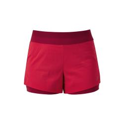 MOUNTAIN EQUIPMENT Dynamo Twin Short Women's Capsicum Red