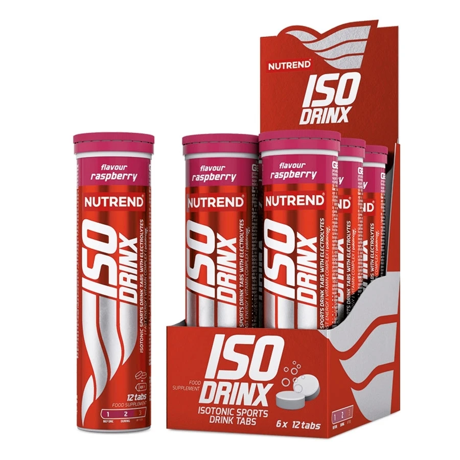 isotonick npoj NUTREND ISODRINX TABS MALINA