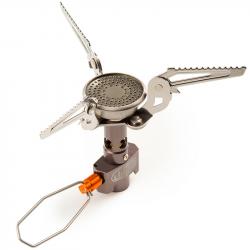 plynov vari GSI OUTDOORS PINNACLE CANISTER STOVE SILVER